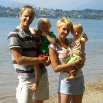 Während des Kärnten-Urlaubs in 2008 am Faaker See